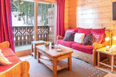 Image de Appt cosy ski aux pieds 7-8 Pers