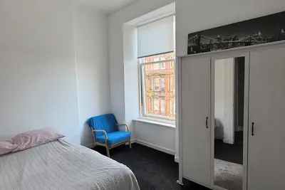 Image de Room Central Glasgow Green, Bridgeton +Kitchen Living Washer/Laundry bus train