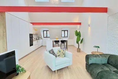 Image de Duplex design et élégant au cœur de Bruxelles