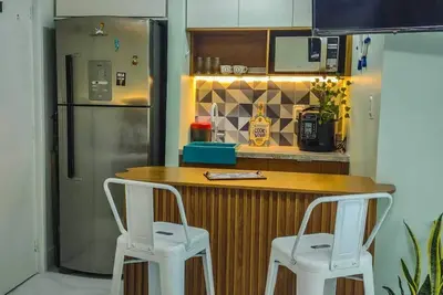 Image de Studio Praia, right on the sand.