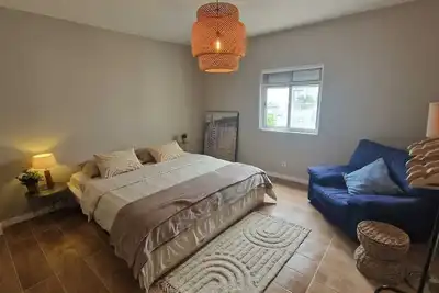 Image de Meu Sonho: um Alojamento familiar próximo da praia com terraço e ar-condicionado