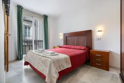 Image de Chambre « Habitación 102 » avec balcon, Wi-Fi et climatisation