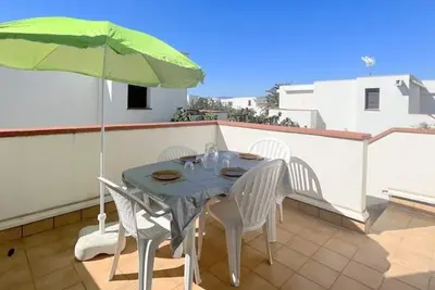 Image de Studio calme proche plage avec terrasse et parking privé