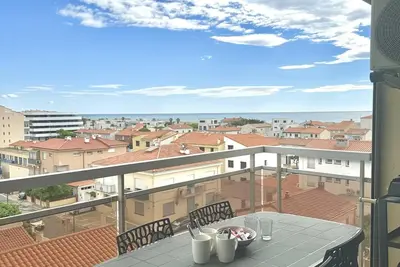 Image de Appartement 4 pers avec terrasse, clim, parking à 200m de la plage