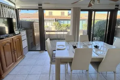 Image de Maison T2 Mezzanine Climatisée avec Terrasse et Parking, proche Plage et Animations au Barcarès