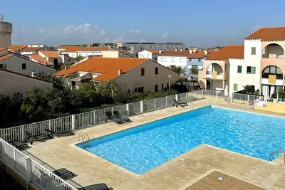 Image de Charmant T2 avec mezzanine et parking au Barcarès