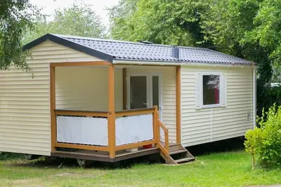 Image de Mobil-home cosy avec terrasse pour 4 pers à Bénodet