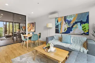 Image de Appartement contemporain d'une chambre au cœur de St Kilda