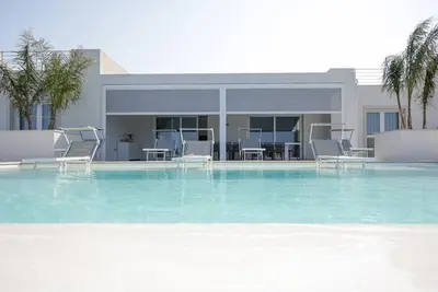 Image de Villa indépendante avec piscine, vue mer, Wi-Fi et climatisation