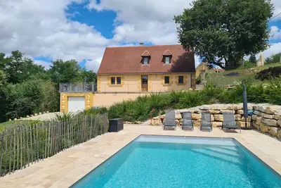 Image de Superbe villa avec clim, piscine privée et chauffée, grande terrasse et jardin