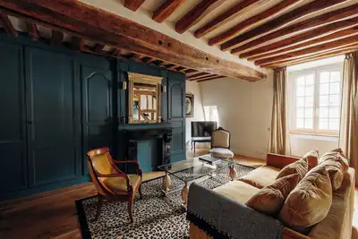 Image de Le Cotin Bleu. Duplex. Vieux-Marché. 4/6 personnes