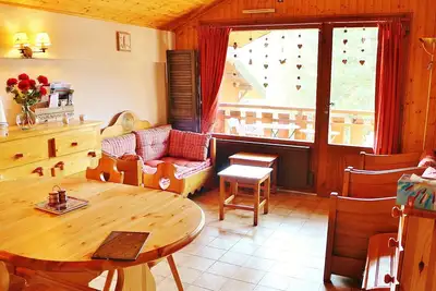 Image de Charmant appartement à Samoëns pour 8 pers avec balcon