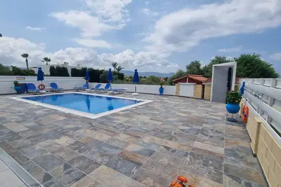 Image de Villa Almyra is a modern two storey beach villa for rent in Latchi  Cyprus.