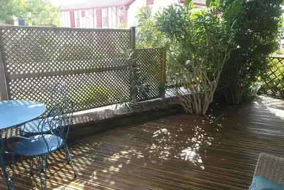 Image de Au cœur du village, maison landaise de 70 m2 idéale pour une famille de 4 pers