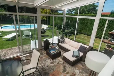 Image de Spacious rural house with private swimming pool 5 km from Santiago de Compostela.