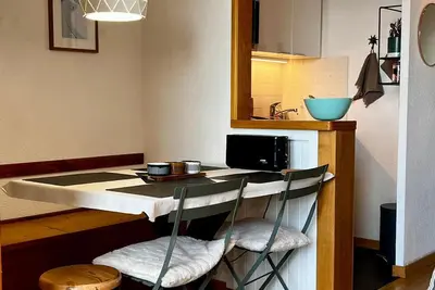 Image de Studio 4 pers à Vallandry, terrasse et ski aux pieds