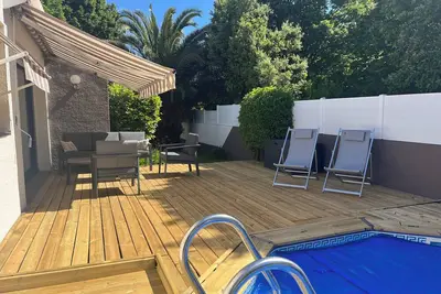 Image de Villa Colibri avec piscine 3 ch. 6 personnes les sables d'olonne