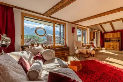 Image de Duplex de charme im « Zermatter Chic » by Interhome