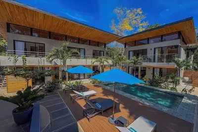 Image de Modern Tamarindo 2br Villa Suite: 2 King Beds + Sofa Bed, Pool, Bbq & Balcony