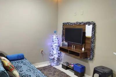 Image de Ground floor one-bedroom apartment in a condominium with swimming pools and 100 meters from the sea in Florianópolis, Sc.