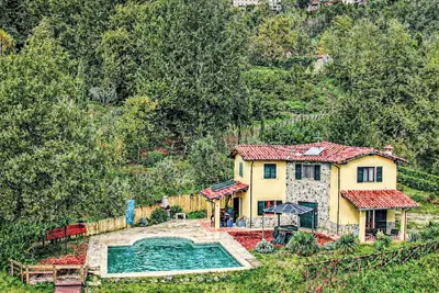 Image de Stunning Villa with Infinity Pool & Panoramic Views over Bagni di Lucca
