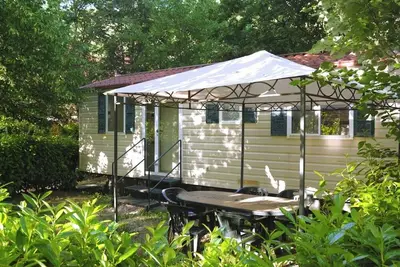 Image de Comfortable mobile home with Ac and garden pavilion near Arezzo – Dogs welcome