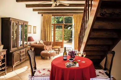 Image de Chez Pierre. A perfect jewel for 2, beautiful pool and relaxing garden spaces.