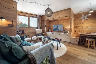 Image de Courchevel moriond 1650 ski aux pieds