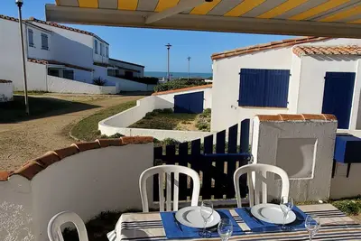 Image de Villa familiale, vue sur mer, accès direct à la plage.