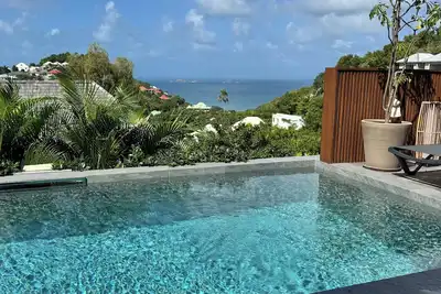 Image de Villa Mahé - St Barth - Les hauts de Merlette - Anse des flamands