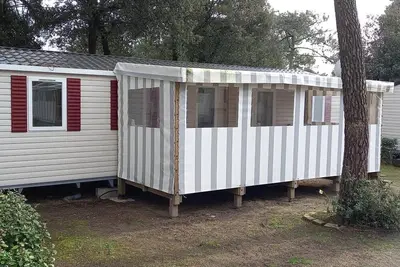 Image de Mh 3 chambres au coeur du camping bois dormant 90