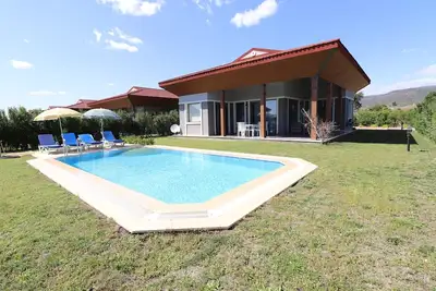 Image de Tr12 3+1 Villa, Tropicana Villas are located very close to Karatas Beach