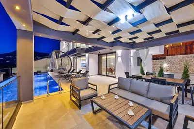 Villa Aras in Kalkan, Akbel
