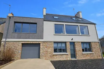 Image de Magnifique villa vue mer avec piscine au port de l'Aber Wrach