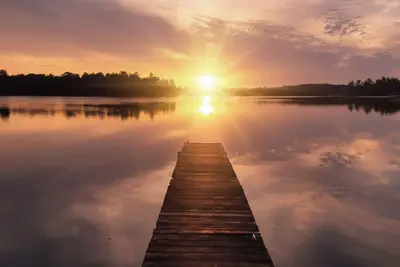 Image de Lakefront Sunset Retreat I Sauna I Firepit I Dock