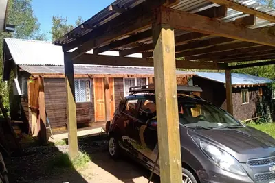 Image de Cabin in front of the Caburgua's eyes