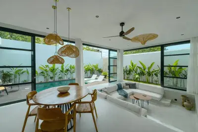 Villa Sofra 2br Private Pool, 350mbps WiFi- Bingin