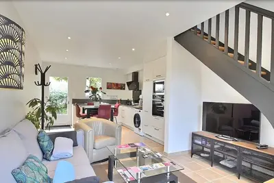 Image de Maison de vacances « Gîte Kerstephan » avec terrasse privée, jardin et Wi-Fi