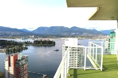 Image de Marriot Hotel, Panoramic view 2-bedroom condo- Downtown Vancouver-Coal harbour