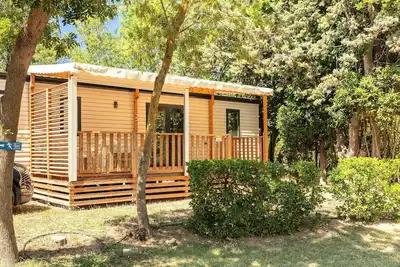 Image de Mobil-home | Premium | 3 Ch. | 6 pers. | Terrasse surélevée | A/C