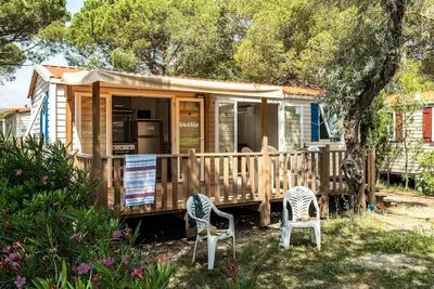 Image de Mobil-home | Comfort | 2 Ch. | 4/6 pers. | Terrasse surélevée | A/C