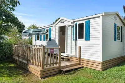 Image de Mobil-home | Classic | 2 Ch. | 4 pers. | Terrasse surélevée non couverte
