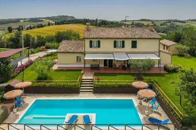 Image de Villa with private pool and panoramic countryside views, just 20 minutes from the Adriatic coast