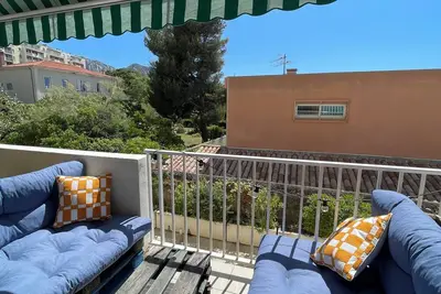 Image de Duplex traversant vue mer