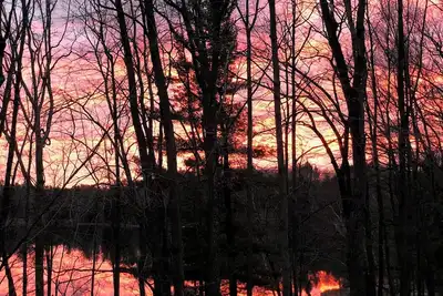 5 bedroom lakefront home.