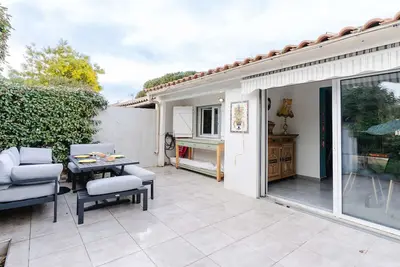 Image de Pavillon climatisé 6 pers. avec parking & vélos à Gruissan