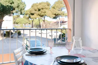 Image de T2 avec Piscine à Gruissan - Proche Plage et Commerces