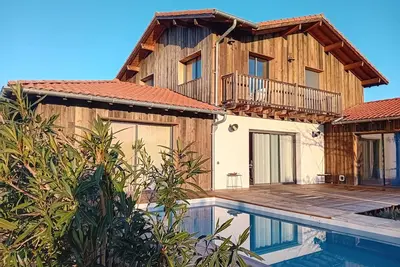 Image de Maison familiale avec piscine Seignosse Bourg
