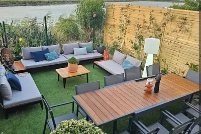 Image de Entre plage et étang, maison climatisée 8 pers avec vue sur les flamants roses