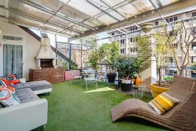 Image de [M1 Cathedral] Modern retreat with terrace & Bbq